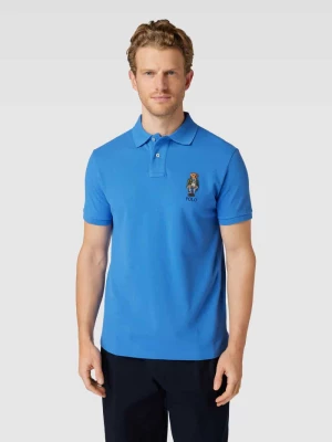 Koszulka polo o kroju regular fit z wyhaftowanym motywem Polo Ralph Lauren
