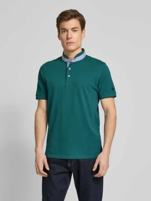 Koszulka polo o kroju regular fit ze stójką Christian Berg Men