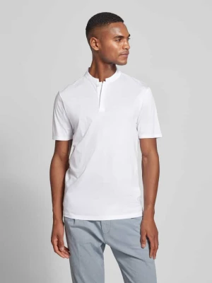 Koszulka polo o kroju regular fit ze stójką model ‘LOUIS 10’ drykorn