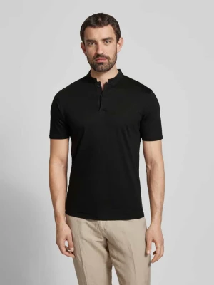 Koszulka polo o kroju regular fit ze stójką model ‘LOUIS 10’ drykorn