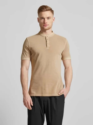 Koszulka polo o kroju regular fit ze stójką model ‘Phillip’ Strellson