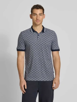 koszulka polo o kroju regular fit ze wzorem z logo model 'Jessino' JOOP! Collection