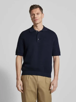 Koszulka polo o kroju relaxed fit z czystej bawełny model 'DANE' Selected Homme