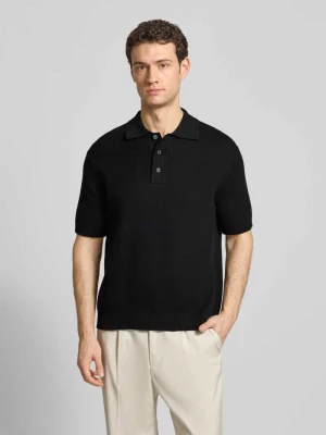 Koszulka polo o kroju relaxed fit z czystej bawełny model 'DANE' Selected Homme