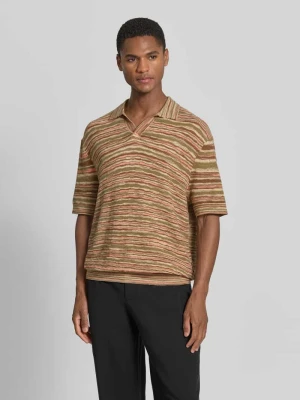Koszulka polo o kroju relaxed fit z czystej bawełny model 'Muse' Selected Homme