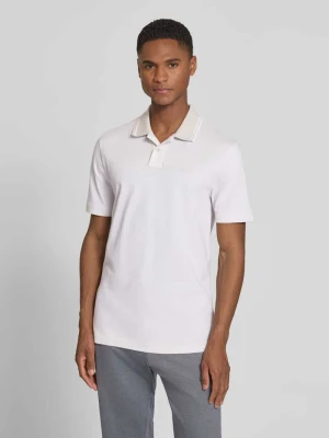 Koszulka polo o kroju relaxed fit z czystej bawełny model 'PEOXFORDNEW' Boss Orange