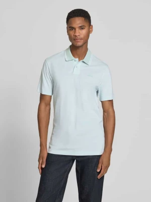Koszulka polo o kroju relaxed fit z czystej bawełny model 'PEOXFORDNEW' Boss Orange