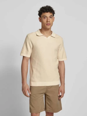 Koszulka polo o kroju relaxed fit z detalem z logo model ‘CEASTON’ jack & jones