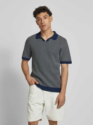 Koszulka polo o kroju relaxed fit z detalem z logo model ‘CEASTON’ jack & jones
