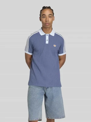 Koszulka polo o kroju relaxed fit z dodatkiem bawełny adidas Originals