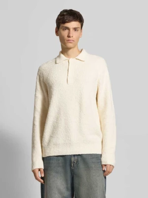 Koszulka polo o kroju relaxed fit z dzianiny z mieszanki bawełny model ‘DALE LIFE’ Only & Sons