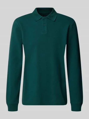 Koszulka polo o kroju relaxed fit z elastycznej mieszanki bawełny MCNEAL Neonowy zielony