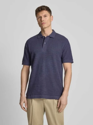 Koszulka polo o kroju relaxed fit z Mieszanka bawełny Marc O'Polo