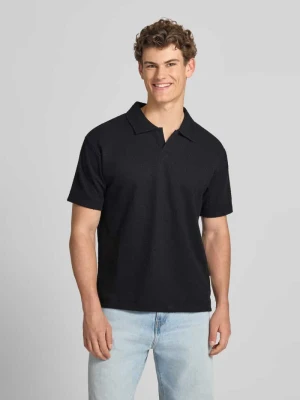Koszulka polo o kroju relaxed fit z mieszanki bawełny Marc O'Polo DENIM