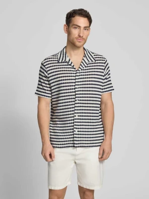 Koszulka polo o kroju relaxed fit z mieszanki bawełny model 'DYLAN' Selected Homme