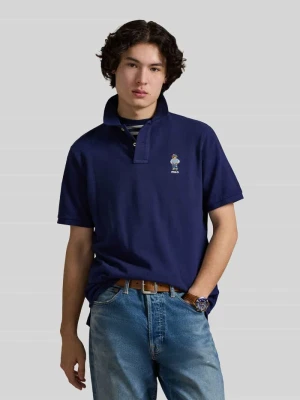 Koszulka polo o kroju relaxed fit z nadrukiem polo bear i haftem Polo Ralph Lauren