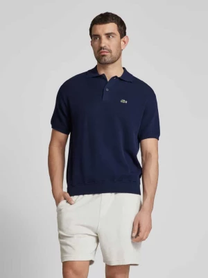 Koszulka polo o kroju relaxed fit z naszywką z logo Lacoste