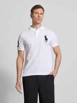 Koszulka polo o kroju shaped fit z czystej bawełny Polo Ralph Lauren