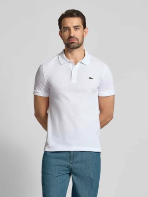 Koszulka polo o kroju slim fit z czystej bawełny Lacoste
