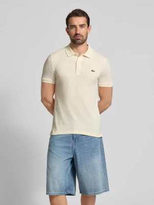 Koszulka polo o kroju slim fit z czystej bawełny Lacoste