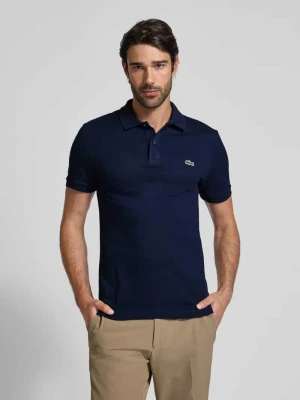 Koszulka polo o kroju slim fit z czystej bawełny Lacoste