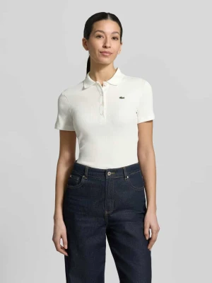Koszulka polo o kroju slim fit z czystej bawełny Lacoste Sport