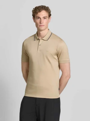 Koszulka polo o kroju slim fit z czystej bawełny model 'PENROSE 38' Boss