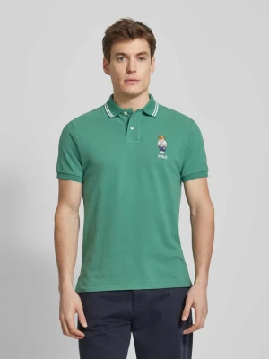 Koszulka polo o kroju slim fit z czystej bawełny Polo Ralph Lauren