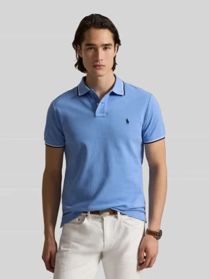 Koszulka polo o kroju slim fit z czystej bawełny Polo Ralph Lauren