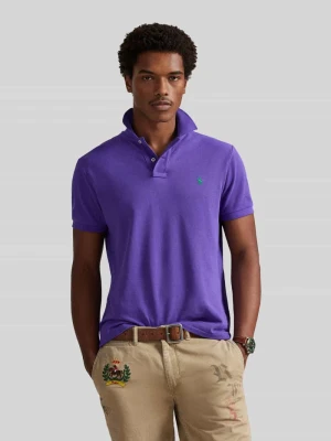 Koszulka polo o kroju slim fit z czystej bawełny Polo Ralph Lauren