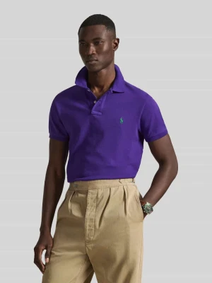 Koszulka polo o kroju slim fit z czystej bawełny Polo Ralph Lauren