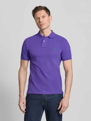 Koszulka polo o kroju slim fit z czystej bawełny Polo Ralph Lauren