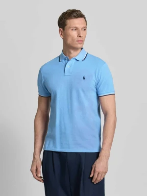 Koszulka polo o kroju slim fit z czystej bawełny Polo Ralph Lauren