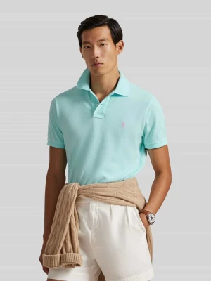 Koszulka polo z czystej bawełny o kroju slim fit Polo Ralph Lauren