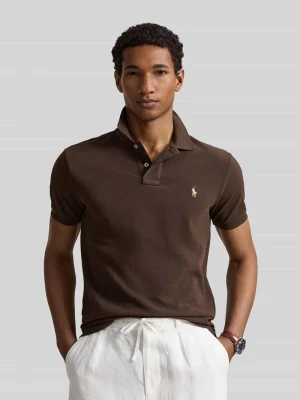 Koszulka polo o kroju slim fit z czystej bawełny Polo Ralph Lauren