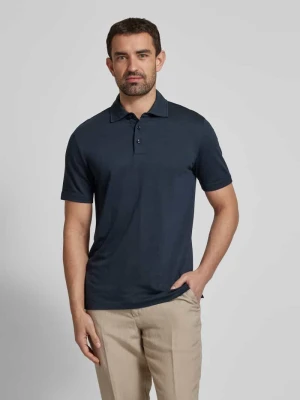 Koszulka polo o kroju slim fit z detalem z logo model ‘Press’ Boss