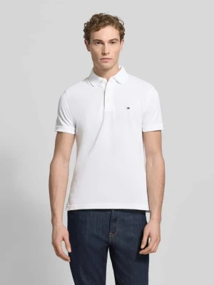 Koszulka polo o kroju slim fit z dodatkiem streczu Tommy Hilfiger