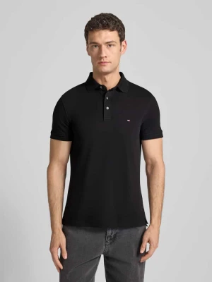 Koszulka polo o kroju slim fit z dodatkiem streczu Tommy Hilfiger