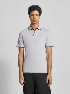 Koszulka polo o kroju slim fit z dodatkiem wiskozy Model 'Paulos' jack & jones