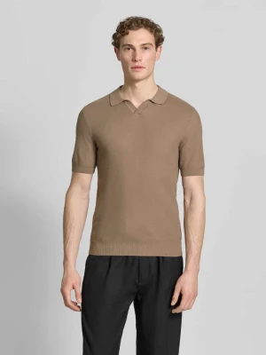 Koszulka polo o kroju slim fit z dodatkiem wiskozy Roy Robson