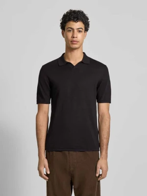 Koszulka polo o kroju slim fit w dzianinowym wyglądzie model 'Kane' jack & jones