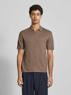 Koszulka polo o kroju slim fit z efektem dzianiny model ‘Kane’ jack & jones