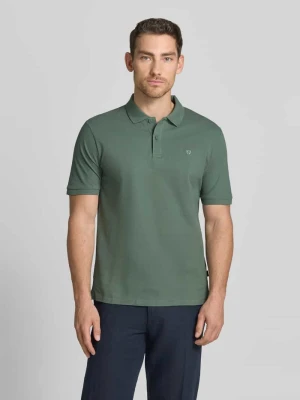 koszulka polo o kroju slim fit z haftem JACK & JONES Premium