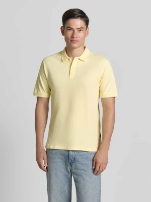 koszulka polo o kroju slim fit z haftem Jack & Jones Premium