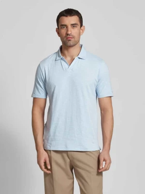 Koszulka polo o kroju slim fit z kołnierzem z połami Colours & Sons