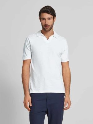 Koszulka polo o kroju slim fit z kołnierzem z połami Colours & Sons