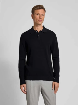 Koszulka polo o kroju slim fit z listwą guzikową Christian Berg Men