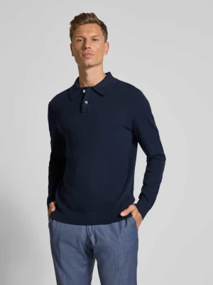 Koszulka polo o kroju slim fit z listwą guzikową Christian Berg Men