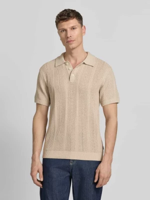 Koszulka polo o kroju slim fit z listwą guzikową Jack & Jones Premium