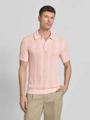 Koszulka polo o kroju slim fit z listwą guzikową Jack & Jones Premium